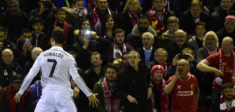 رونالدو، ريال مدريد، جماهير ليفربول، أنفيلد رونالدو، ريال مدريد، جماهير ليفربول، أنفيلد